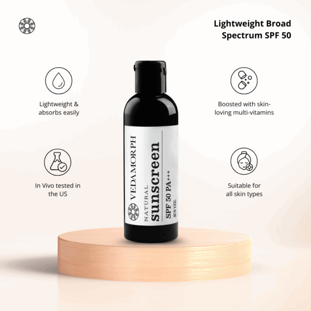 Vedamorph SunVeil Sunscreen 50spf - Image 3