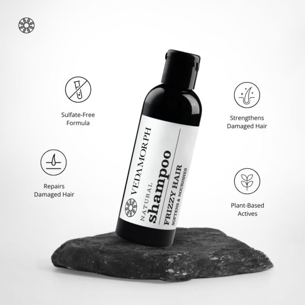 Vedamorph Bond Repair Shampoo for Dry and Frizzy Hair - Image 3