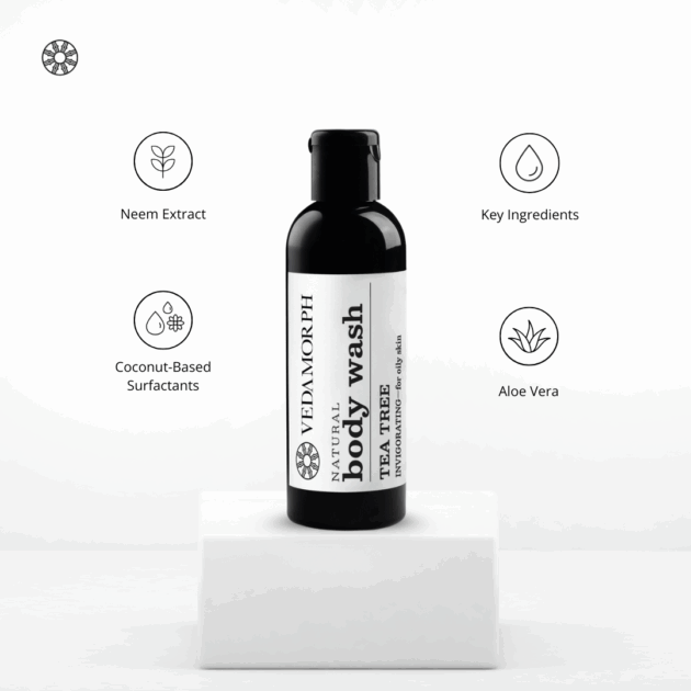 Vedamorph Clarifying Tea Tree Body Wash - Image 4