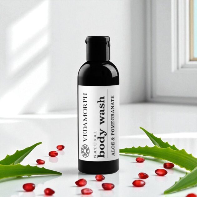 Vedamorph SkinBloom Aloe & Pomegranate Body Wash - Image 2